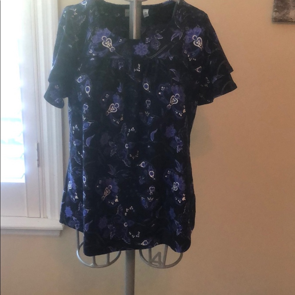 Patterned tunic